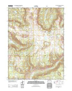 Big Marvine Peak Colorado Historical topographic map, 1:24000 scale, 7.5 X 7.5 Minute, Year 2013