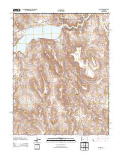 Big Mesa Colorado Historical topographic map, 1:24000 scale, 7.5 X 7.5 Minute, Year 2013