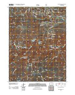 Big Narrows Colorado Historical topographic map, 1:24000 scale, 7.5 X 7.5 Minute, Year 2011