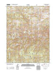 Big Narrows Colorado Historical topographic map, 1:24000 scale, 7.5 X 7.5 Minute, Year 2013