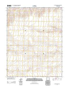 Big Rock Grange Colorado Historical topographic map, 1:24000 scale, 7.5 X 7.5 Minute, Year 2013