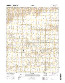 Big Rock Grange Colorado Current topographic map, 1:24000 scale, 7.5 X 7.5 Minute, Year 2016