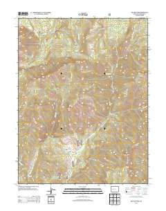 Big Soap Park Colorado Historical topographic map, 1:24000 scale, 7.5 X 7.5 Minute, Year 2013