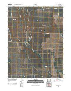 Big Spring Colorado Historical topographic map, 1:24000 scale, 7.5 X 7.5 Minute, Year 2010