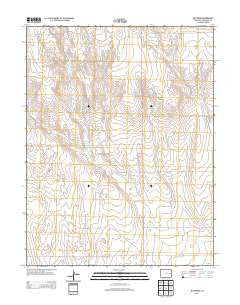 Big Spring Colorado Historical topographic map, 1:24000 scale, 7.5 X 7.5 Minute, Year 2013