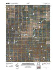 Big Spring Creek Colorado Historical topographic map, 1:24000 scale, 7.5 X 7.5 Minute, Year 2010