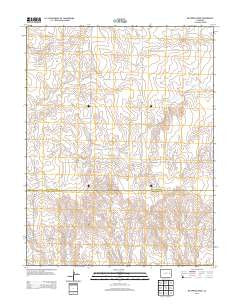 Big Spring Creek Colorado Historical topographic map, 1:24000 scale, 7.5 X 7.5 Minute, Year 2013