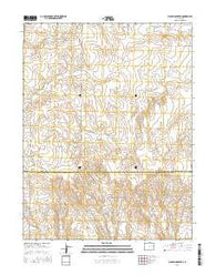 Big Spring Creek Colorado Current topographic map, 1:24000 scale, 7.5 X 7.5 Minute, Year 2016