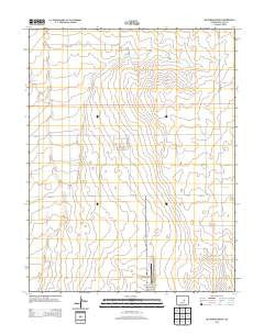 Big Springs Ranch Colorado Historical topographic map, 1:24000 scale, 7.5 X 7.5 Minute, Year 2013