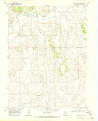 Bighole Butte Colorado Historical topographic map, 1:24000 scale, 7.5 X 7.5 Minute, Year 1969