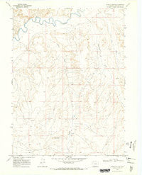 Bighole Butte Colorado Historical topographic map, 1:24000 scale, 7.5 X 7.5 Minute, Year 1969