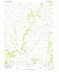Bijou Basin Colorado Historical topographic map, 1:24000 scale, 7.5 X 7.5 Minute, Year 1970
