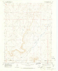 Bijou Basin Colorado Historical topographic map, 1:24000 scale, 7.5 X 7.5 Minute, Year 1970