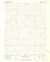 Bijou SW Colorado Historical topographic map, 1:24000 scale, 7.5 X 7.5 Minute, Year 1970