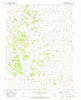 Bijou Colorado Historical topographic map, 1:24000 scale, 7.5 X 7.5 Minute, Year 1970