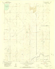 Bishop Ranch Colorado Historical topographic map, 1:24000 scale, 7.5 X 7.5 Minute, Year 1955