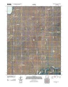 Bishop Ranch Colorado Historical topographic map, 1:24000 scale, 7.5 X 7.5 Minute, Year 2010