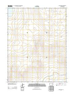 Bishop Ranch Colorado Historical topographic map, 1:24000 scale, 7.5 X 7.5 Minute, Year 2013