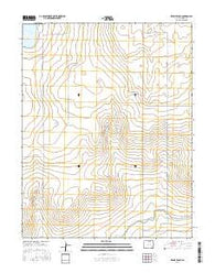 Bishop Ranch Colorado Current topographic map, 1:24000 scale, 7.5 X 7.5 Minute, Year 2016
