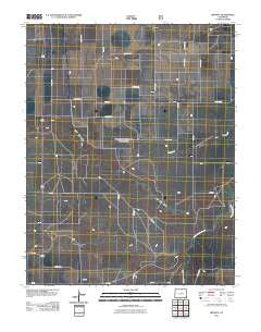 Bisonte Colorado Historical topographic map, 1:24000 scale, 7.5 X 7.5 Minute, Year 2011