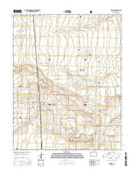 Bisonte Colorado Current topographic map, 1:24000 scale, 7.5 X 7.5 Minute, Year 2016