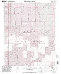 Bisonte Colorado Historical topographic map, 1:24000 scale, 7.5 X 7.5 Minute, Year 1996