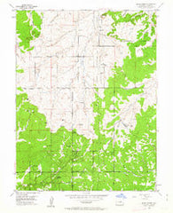 Black Forest Colorado Historical topographic map, 1:24000 scale, 7.5 X 7.5 Minute, Year 1954