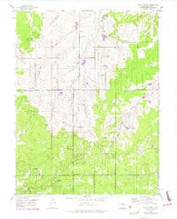 Black Forest Colorado Historical topographic map, 1:24000 scale, 7.5 X 7.5 Minute, Year 1954