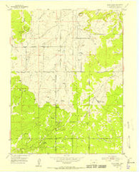 Black Forest Colorado Historical topographic map, 1:24000 scale, 7.5 X 7.5 Minute, Year 1954