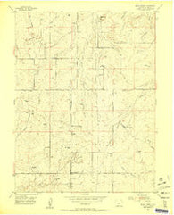 Black Forest Colorado Historical topographic map, 1:24000 scale, 7.5 X 7.5 Minute, Year 1954