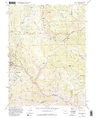 Black Hawk Colorado Historical topographic map, 1:24000 scale, 7.5 X 7.5 Minute, Year 1972