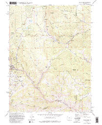 Black Hawk Colorado Historical topographic map, 1:24000 scale, 7.5 X 7.5 Minute, Year 1972