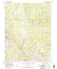 Black Hawk Colorado Historical topographic map, 1:24000 scale, 7.5 X 7.5 Minute, Year 1972