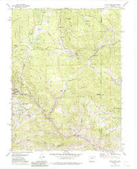 Black Hawk Colorado Historical topographic map, 1:24000 scale, 7.5 X 7.5 Minute, Year 1972