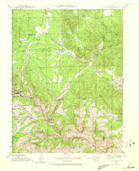 Black Hawk Colorado Historical topographic map, 1:24000 scale, 7.5 X 7.5 Minute, Year 1942