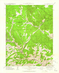 Black Hawk Colorado Historical topographic map, 1:24000 scale, 7.5 X 7.5 Minute, Year 1942