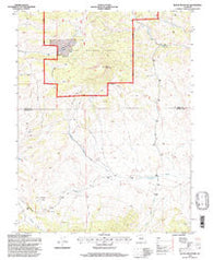 Black Mountain Colorado Historical topographic map, 1:24000 scale, 7.5 X 7.5 Minute, Year 1994