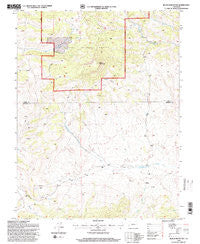 Black Mountain Colorado Historical topographic map, 1:24000 scale, 7.5 X 7.5 Minute, Year 1994