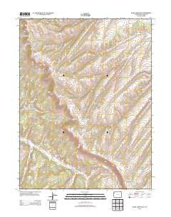 Black Cabin Gulch Colorado Historical topographic map, 1:24000 scale, 7.5 X 7.5 Minute, Year 2013