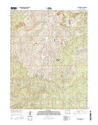Black Forest Colorado Current topographic map, 1:24000 scale, 7.5 X 7.5 Minute, Year 2016