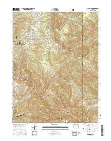 Black Hawk Colorado Current topographic map, 1:24000 scale, 7.5 X 7.5 Minute, Year 2016