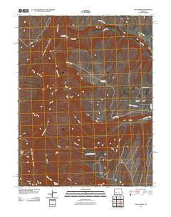 Black Ridge Colorado Historical topographic map, 1:24000 scale, 7.5 X 7.5 Minute, Year 2010