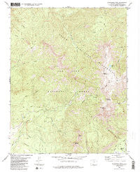 Blackhead Peak Colorado Historical topographic map, 1:24000 scale, 7.5 X 7.5 Minute, Year 1984