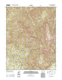 Blackhead Peak Colorado Historical topographic map, 1:24000 scale, 7.5 X 7.5 Minute, Year 2013