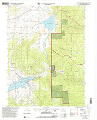 Blacktail Mountain Colorado Historical topographic map, 1:24000 scale, 7.5 X 7.5 Minute, Year 2000
