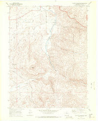 Blacktail Mountain Colorado Historical topographic map, 1:24000 scale, 7.5 X 7.5 Minute, Year 1969