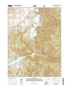 Blacktail Mountain Colorado Current topographic map, 1:24000 scale, 7.5 X 7.5 Minute, Year 2016