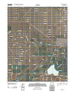 Blanca Colorado Historical topographic map, 1:24000 scale, 7.5 X 7.5 Minute, Year 2010
