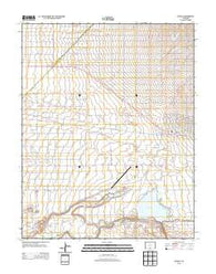 Blanca Colorado Historical topographic map, 1:24000 scale, 7.5 X 7.5 Minute, Year 2013