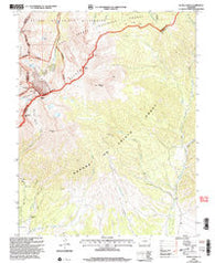 Blanca Peak Colorado Historical topographic map, 1:24000 scale, 7.5 X 7.5 Minute, Year 2001